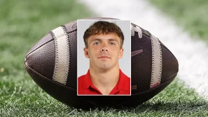 21-year-old football player dies from head injury received in Division II college match
