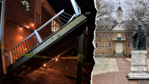 28 people hurt after porch falls at college homecoming celebration