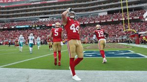 49ers fullback Kyle Juszczyk wins appeal against NFL beer fine by referencing his 'Juice' nickname