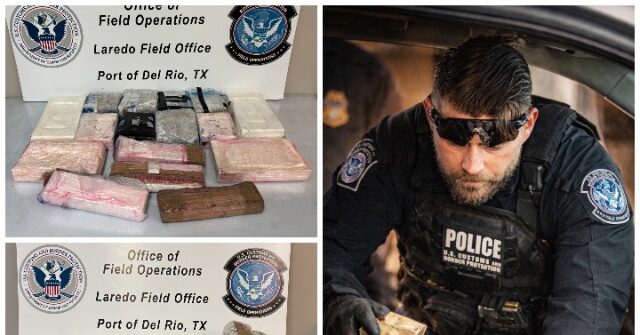 $660K in Cocaine and Meth Captured from Drug Smugglers at Texas Border Crossing