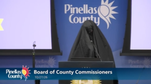 A woman in Pinellas County was removed for playing a call to prayer.