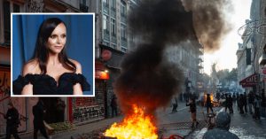 Actress Christina Ricci supports French protesters: They're 'Standing Up for the State of the World'