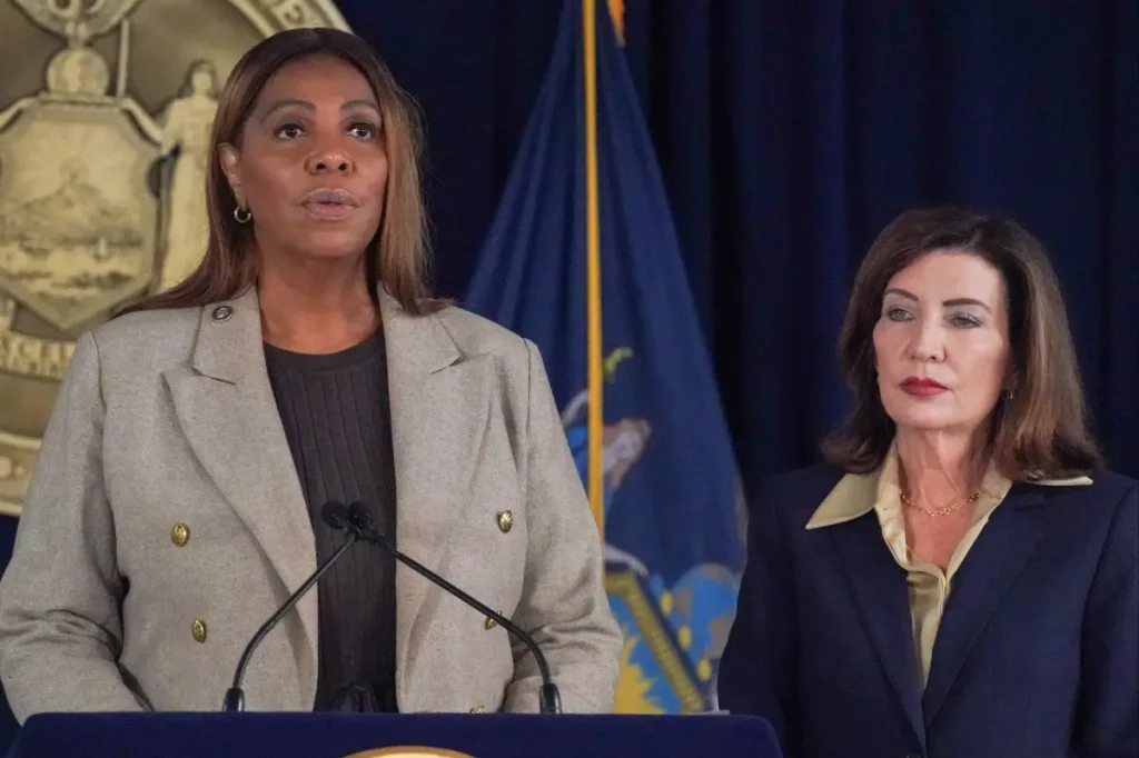 Additional evidence that Letitia James is unwilling to perform her duties