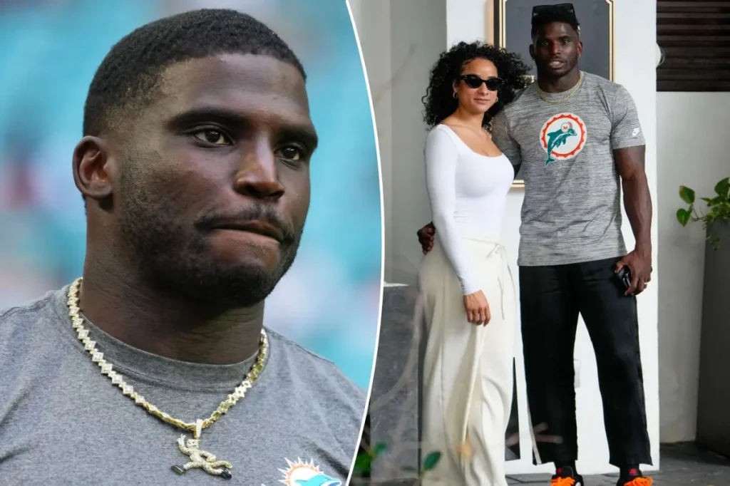 Alarming nanny cam footage shown during Tyreek Hill's trial with his ex-wife