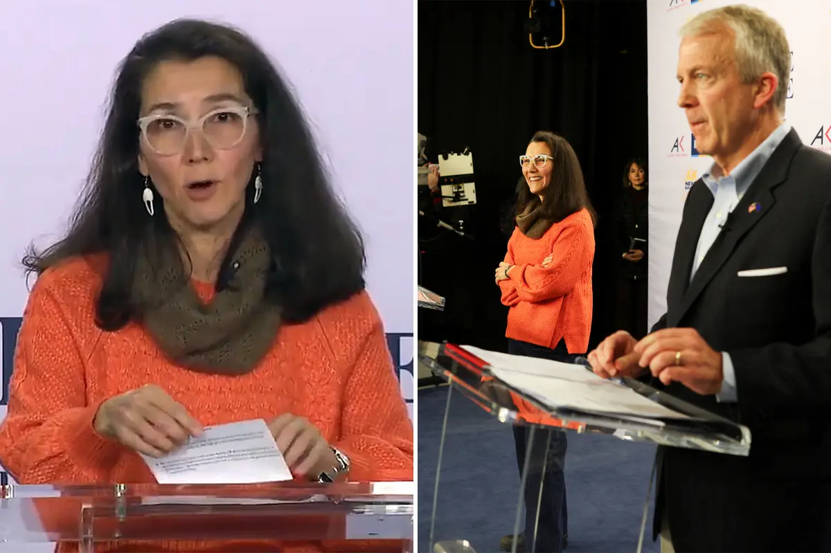 Alaska Democratic Senate candidate Mary Peltola ridiculed for relying on 'cue cards' during important debate