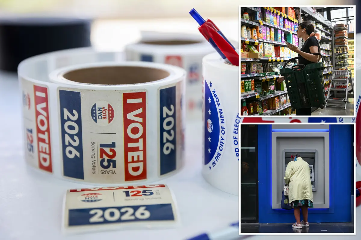 Almost 50% of New York voters feel they are in a worse situation than they were a year ago, according to a poll.