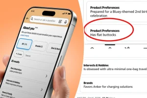 Amazon's 'About You' section is unsettling customers &mdash; it even identifies if you have a 'flat buttocks'