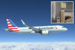 American Airlines flight rerouted to JFK due to six restrooms malfunctioning during the flight