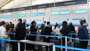 American Airlines is cutting three routes to Santa Maria, Tijuana, and Doha.