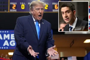 Angry Trump reveals Sen. Tom Cotton's personal cell number over legislation to eliminate daylight savings time