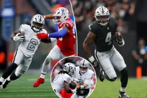Ashton Jeanty of the Raiders is able to play against the Bills, but is it the right decision?