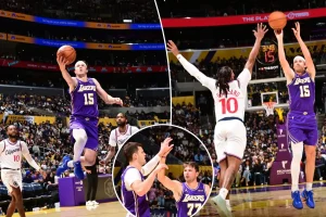 Austin Reaves rescues the Lakers from a frightening evening against the Clippers