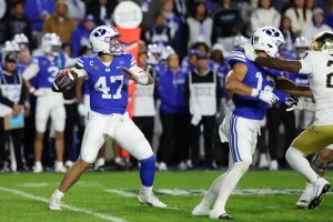 Bear Bachmeier from BYU: Notre Dame 'showed disrespect to me and my family'