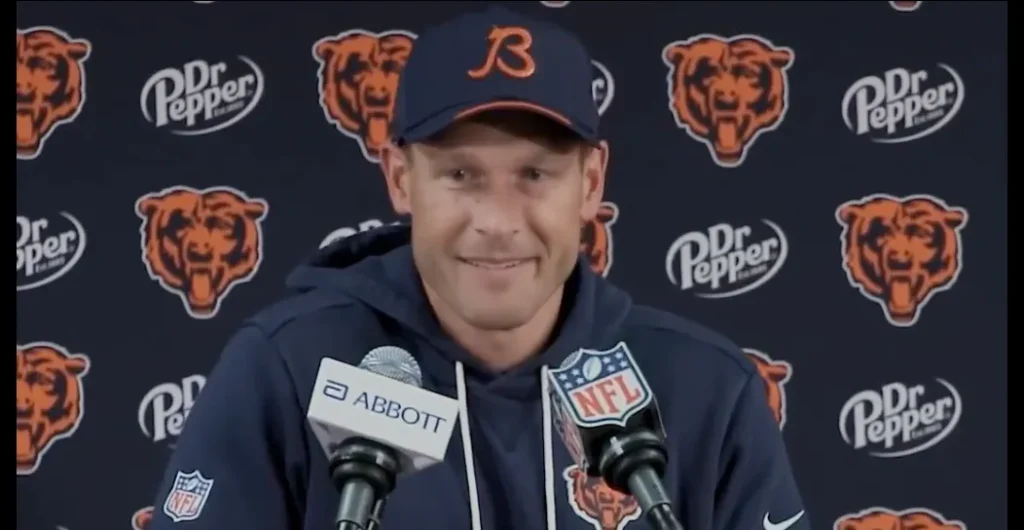 Ben Johnson made Case Keenum the Bears' starting quarterback for one snap due to a very trivial reason.