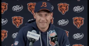 Ben Johnson made Case Keenum the Bears' starting quarterback for one snap due to a very trivial reason.