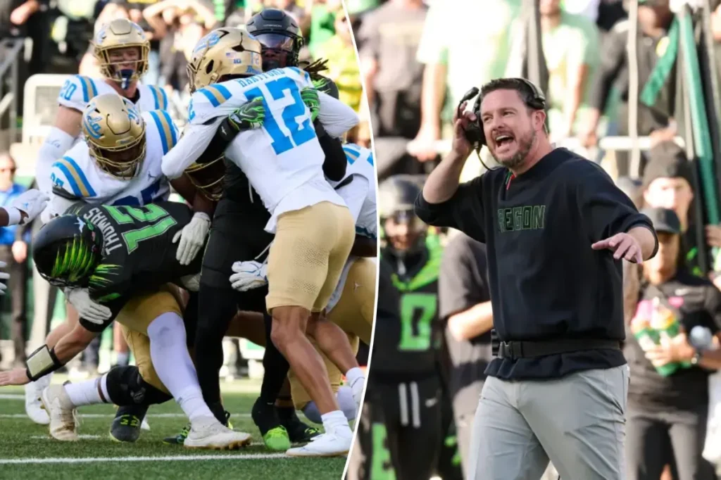 Big Ten officials acknowledge error during UCLA's victory against Oregon