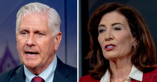 Blakeman and Hochul Clash on Immigration in New York Governor Debate