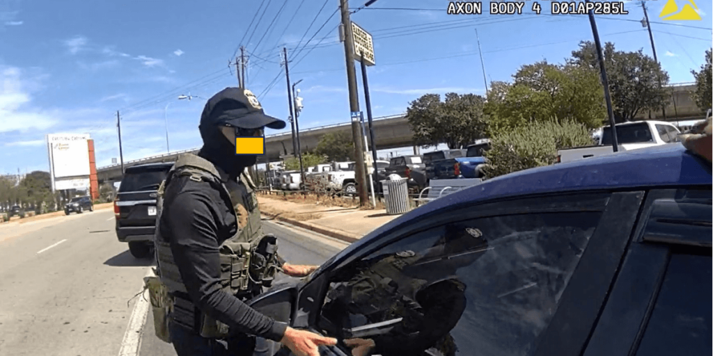 Bodycam footage shows DoorDash 'illegal immigrant' hitting officer who was shot afterward, according to the DOJ