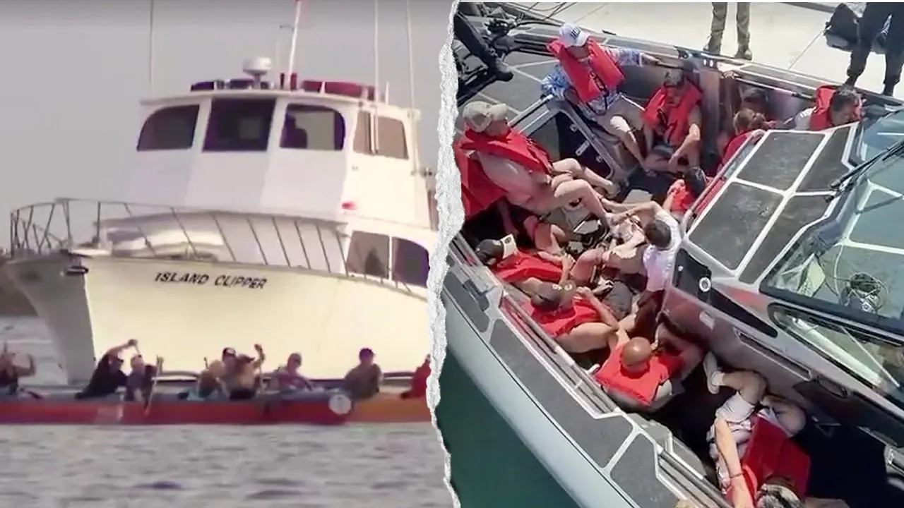 Border officials stop migrant boat with 14 individuals believed to be on board near Newport Beach