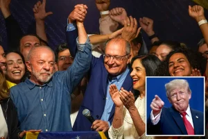 Brazil's markets and currency struggle after Luiz In&aacute;cio Lula da Silva's victory in the election.