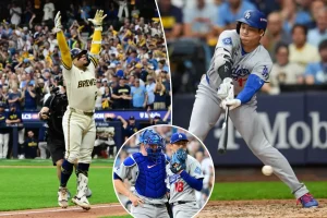 Brewers defeat Dodgers, Yoshinobu Yamamoto to gain 2-0 lead in NLCS