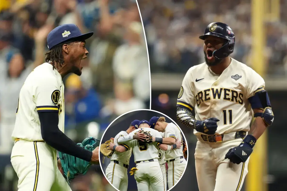 Brewers secure a tense victory in World Series Game 1 against Rays