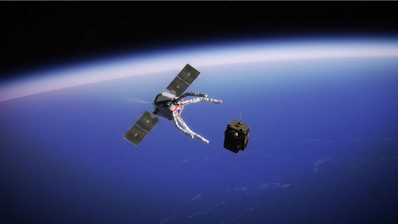 Britain's $81 million robotic spacecraft will capture space debris using claws