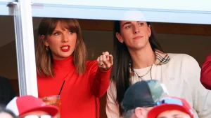 Caitlin Clark and Taylor Swift seen together once more supporting Travis Kelce at the Chiefs game