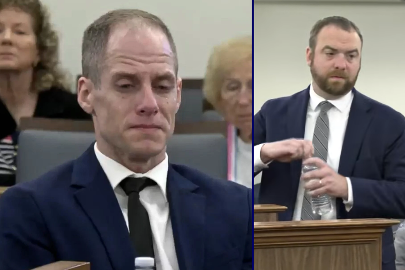Caleb Flynn receives a life sentence without parole after being found guilty of murdering his wife.