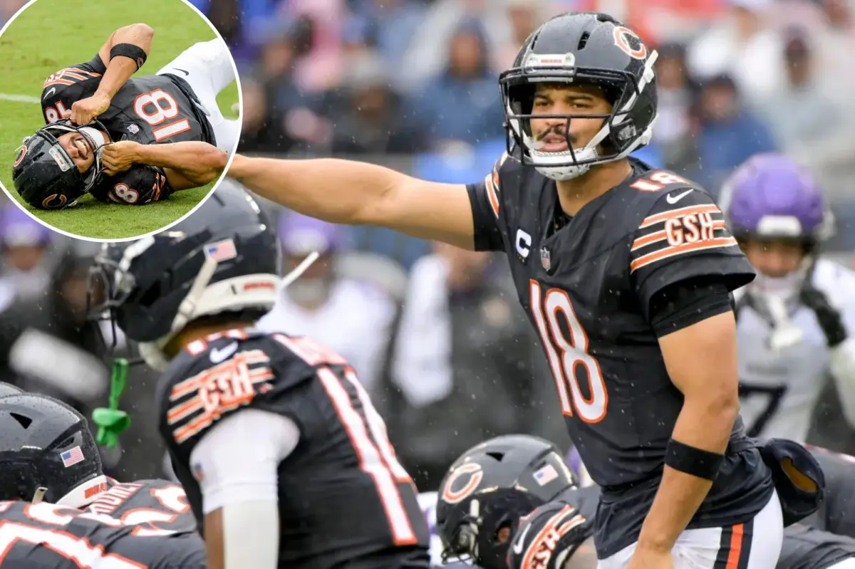 Caleb Williams discusses his injury and criticizes inaccurate reports.