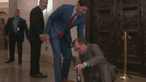 Chad Pergram shares details about his fall at the Capitol