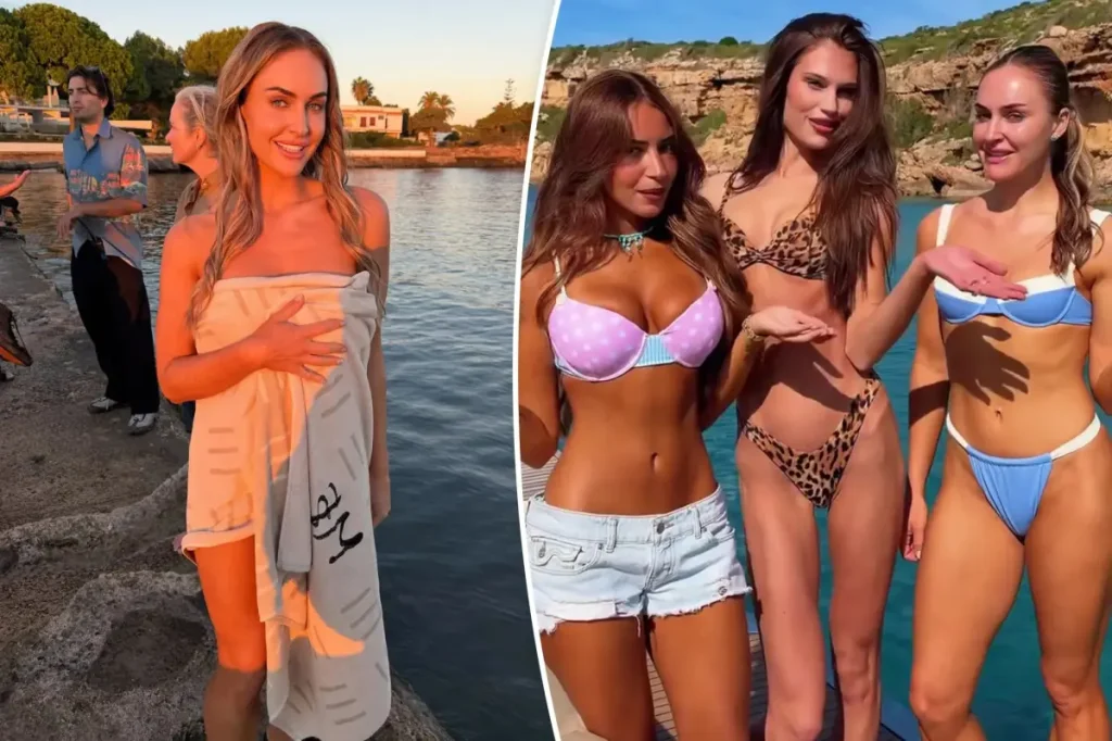 Charley Hull provides a glimpse into the SI Swimsuit photo shoot.