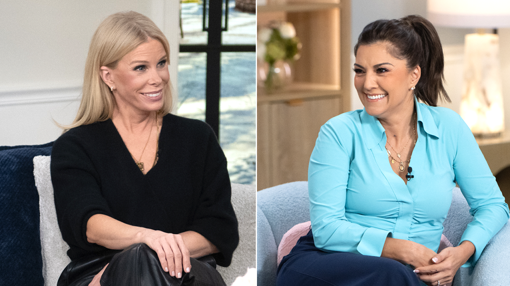 Cheryl Hines and Rachel Campos-Duffy talk about the group of Cabinet wives.