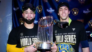 Christian Yelich honors admired broadcaster who passed away following World Series victory