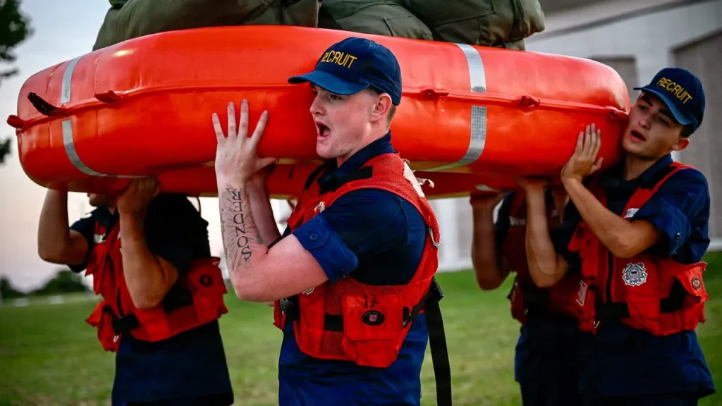 Coast Guard welcomes its biggest group of new recruits in almost 40 years
