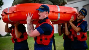 Coast Guard welcomes its biggest group of new recruits in almost 40 years