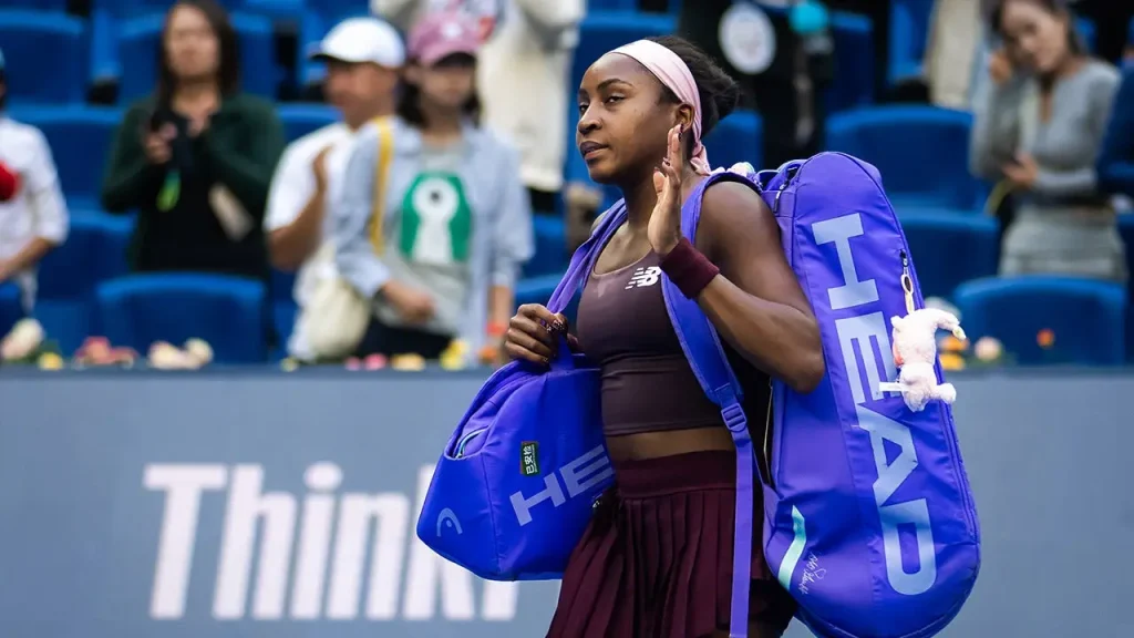 Coco Gauff out of tournament following exhausting racial remarks and match dispute