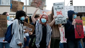 College president raises concern after 45% of students support violence as a means to combat hate speech