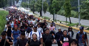 Conflicts Break Out in Migrant Caravan Heading to the U.S. as Journey Through Mexico Progresses Slowly
