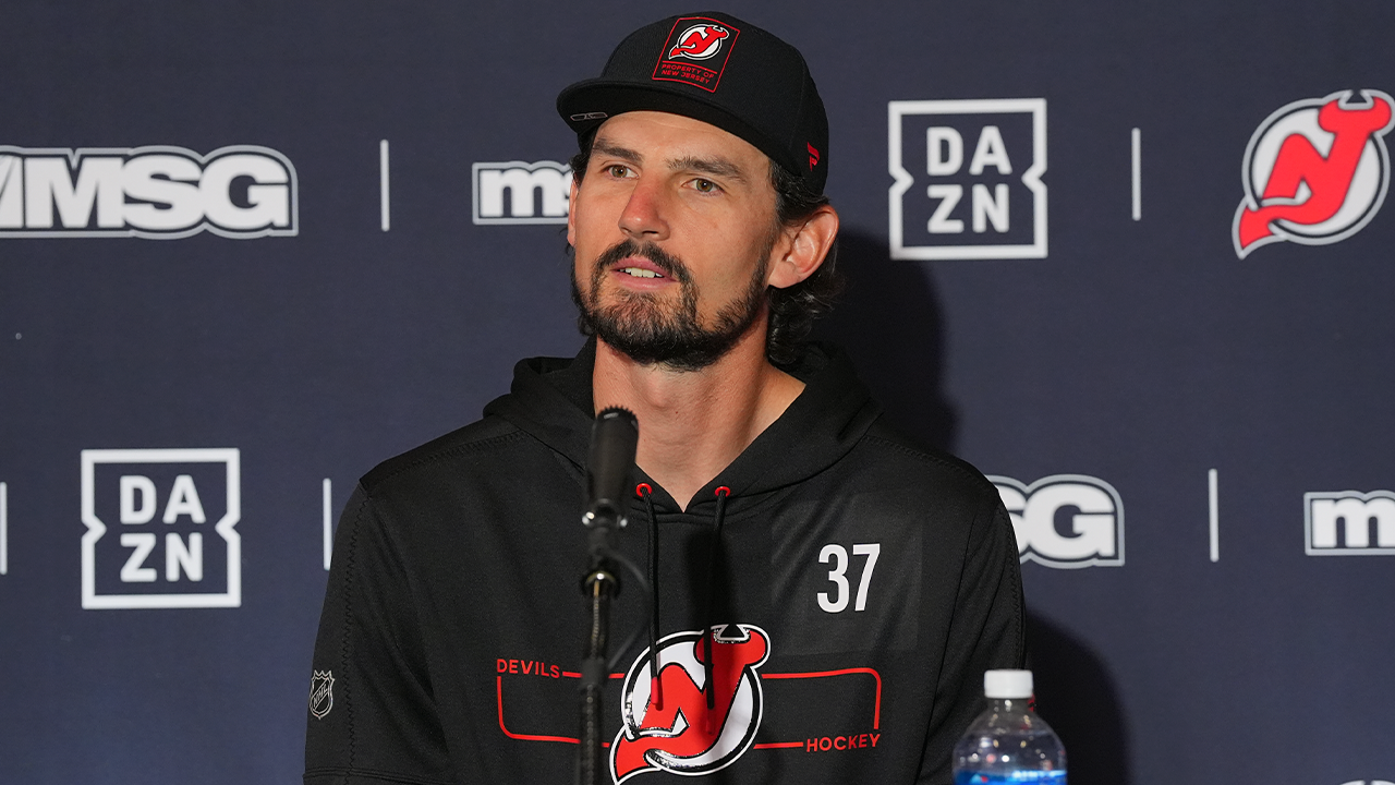Connor Hellebuyck talks about the differences in playing hockey in the US and Canada