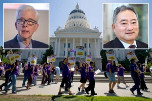 Count of public pension recipients earning over $100K in California surges