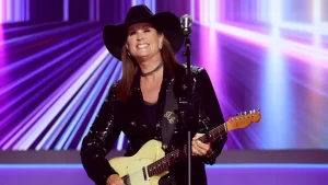 Country singer Terri Clark shares that her band believes she requires help for her fishing obsession.