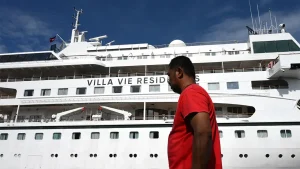 Cruise company founder says he&rsquo;s &ldquo;the villain&rdquo; after more than 200 passengers are left stranded