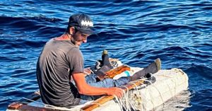 Cuban Adrift Near Florida on Foam 'Raft' Claims He Got Lost, Not Seeking to Leave