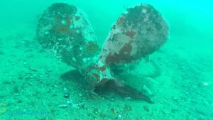 Debris from F/V Mistress discovered close to a Block Island Wind Farm turbine