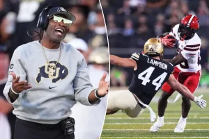 Deion Sanders downplays the impact of the leaked playbook on Colorado's defeat to Texas Tech, stating, 'It didn't make a difference.'