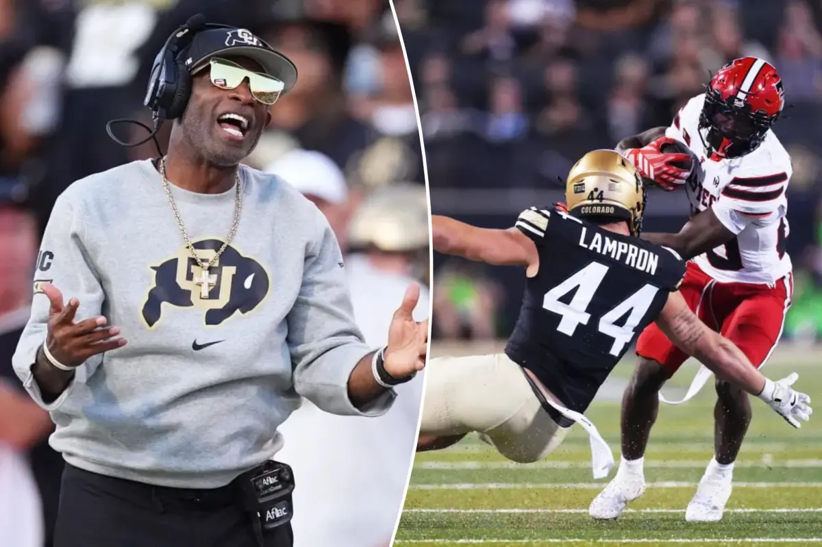 Deion Sanders downplays the impact of the leaked playbook on Colorado's defeat to Texas Tech, stating, 'It didn't make a difference.'