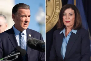 Democrat Tom Suozzi skips Hochul campaign event as rejections increase