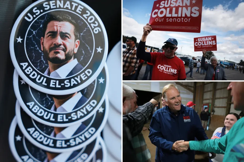 Democrats' mail-in ballots in the midterm elections provide early advantages