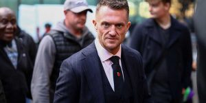 Difficult times: Tommy Robinson risks 10 years for showing reporters what it feels like